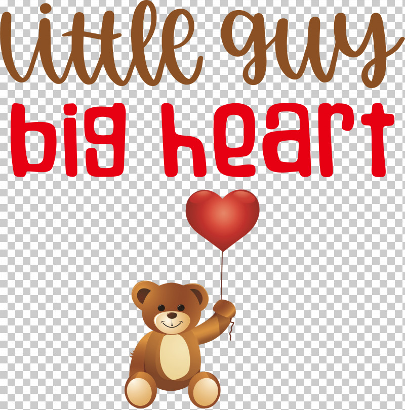 Little Guy Big Heart Valentines Day Valentines Day Quote PNG, Clipart, Bears, Biology, Cartoon, M095, Meter Free PNG Download