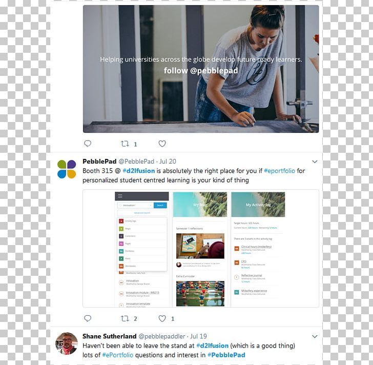 Electronic Portfolio D2L Personalized Learning Learning Management System Blog PNG, Clipart, Advertising, Blog, Career Portfolio, D2l, Display Advertising Free PNG Download
