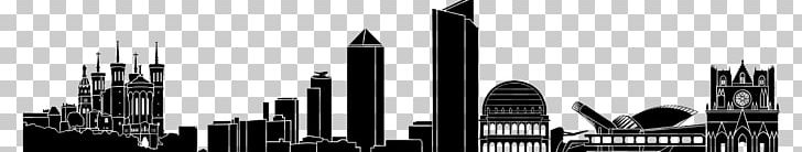 Lyon Skyline Illustration PNG, Clipart, Black And White, Brand, Building, City, Cityscape Free PNG Download
