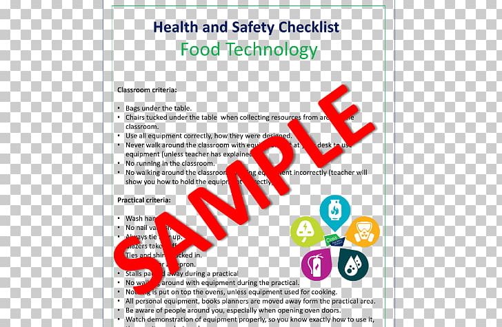 Design & Technology Textiles Technology Food Technology Occupational Safety And Health PNG, Clipart, Area, Brand, Checklist, Cooking, Design And Technology Free PNG Download