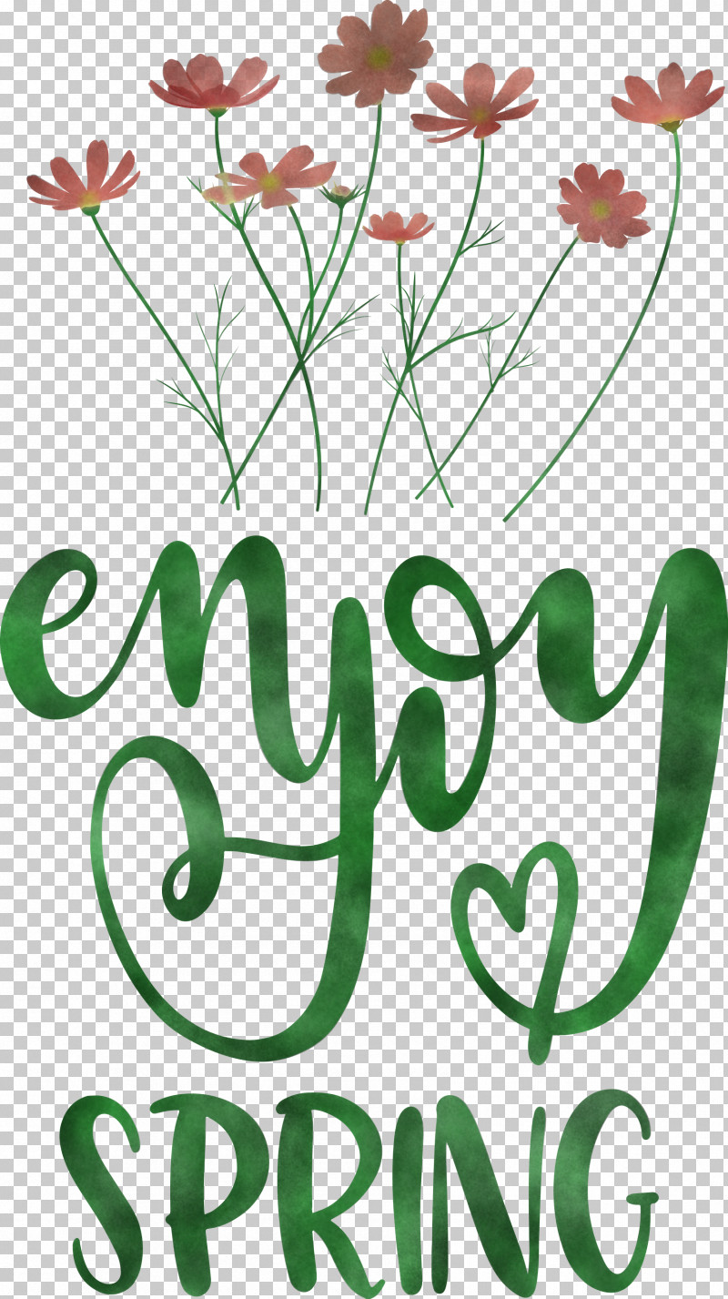 Enjoy Spring Spring PNG, Clipart, Cut Flowers, Floral Design, Flower, Happiness, Meter Free PNG Download