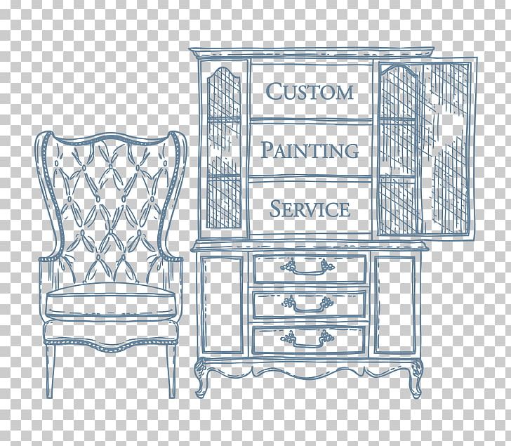 Chair Table Furniture Painting Drawing PNG, Clipart, Angle, Area, Black And White, Boutique, Chair Free PNG Download
