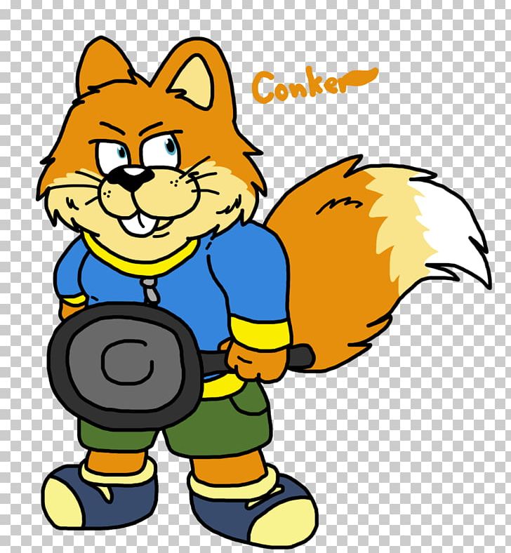 Conker's Bad Fur Day Cat Conker The Squirrel Dormouse PNG, Clipart, Animals, Art, Artwork, Carnivoran, Cat Free PNG Download