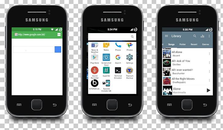 Smartphone Samsung Galaxy Y Feature Phone XDA Developers ROM PNG, Clipart, Android, Android Nougat, Cellular Network, Communication, Electronic Device Free PNG Download