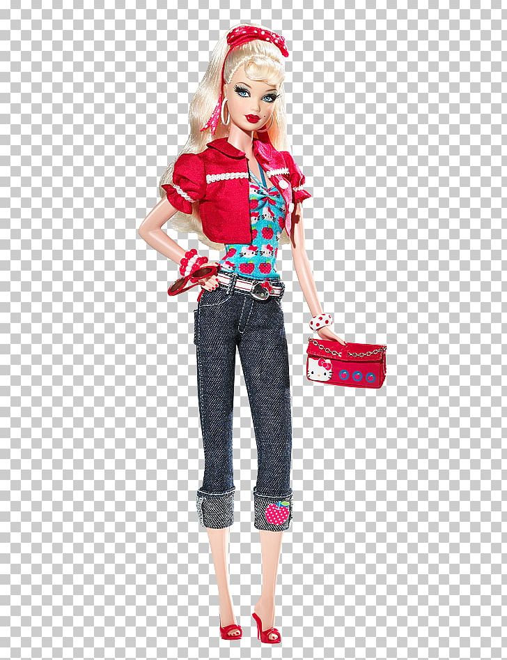 Hello Kitty Barbie Doll 2008 Amazon.com PNG, Clipart, Amazoncom, Art, Barbie, Barbie Doll 2008, Collectable Free PNG Download