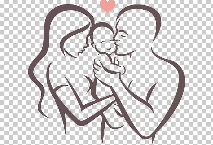 Drawing Infant Family PNG, Clipart, Arm, Art, Artwork, Baby Mama, Black And White Free PNG Download