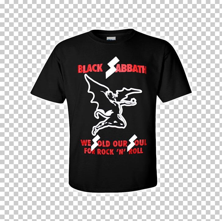 T-shirt Black Sabbath Never Say Die! Tour We Sold Our Soul For Rock 'n' Roll PNG, Clipart,  Free PNG Download