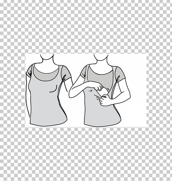 T-shirt Sleeveless Shirt Dress Clothing PNG, Clipart, Arm, Black, Black And White, Drawing, Dress Free PNG Download