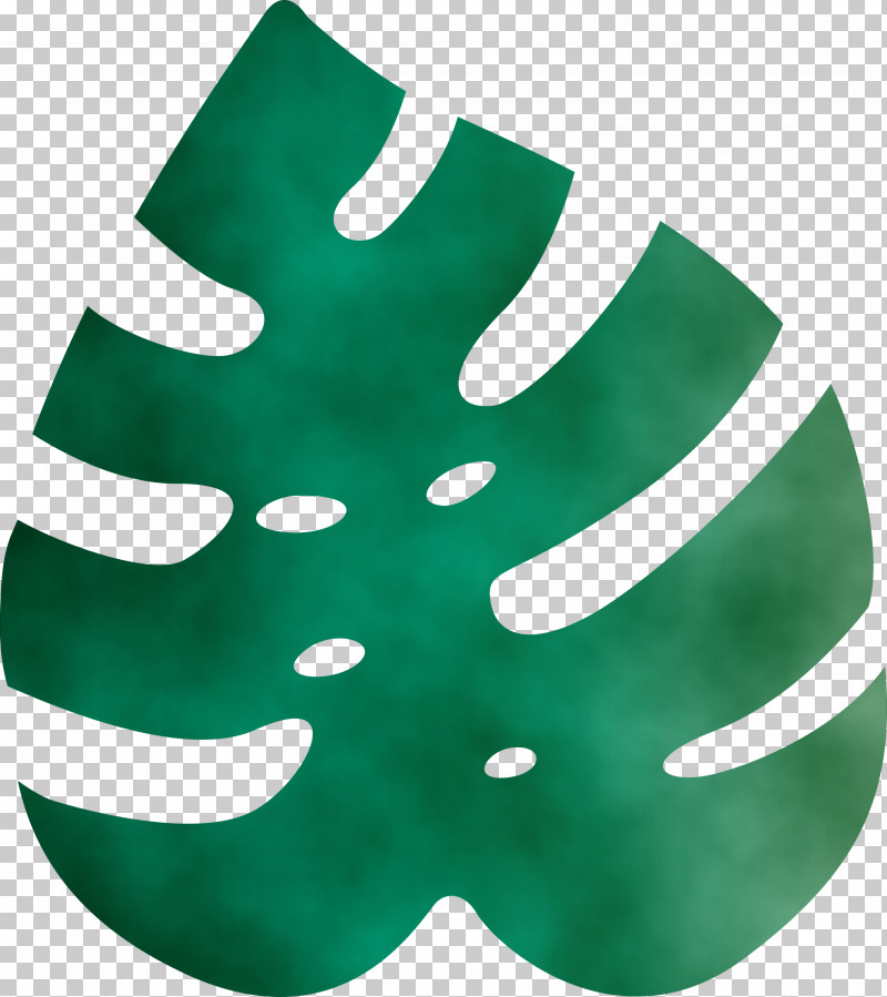 Green Leaf Teal M Symbol PNG, Clipart, Biology, Green, Leaf, M, Monstera Free PNG Download