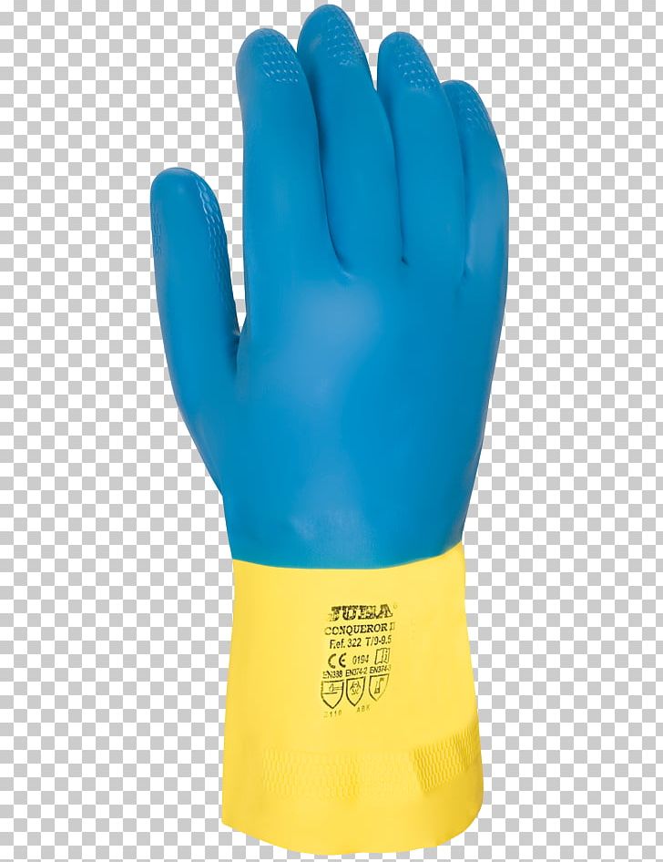 Rubber Glove Personal Protective Equipment Neoprene Medical Glove PNG, Clipart, Blue, Chemical Hazard, Chemistry, Disposable, Electric Blue Free PNG Download