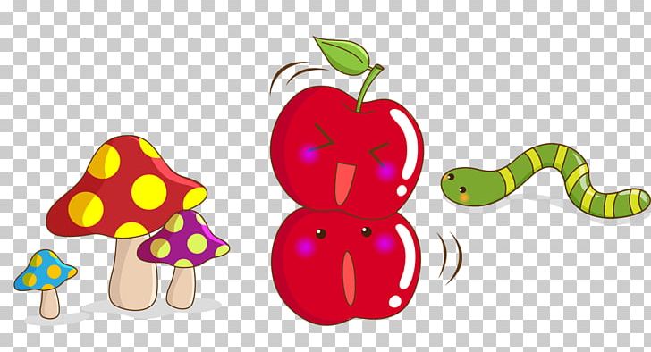 Fruit Apple Mushroom PNG, Clipart, Apple, Apple Fruit, Apple Logo, Apple Tree, Cartoon Free PNG Download