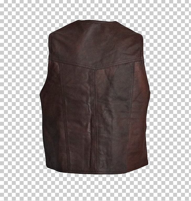 Gilets Jacket Sleeve Brown Leather PNG, Clipart, Braun, Brown, Clothing, Gilets, Herbert Free PNG Download