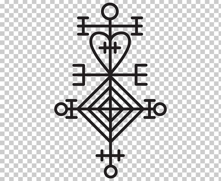 Icelandic Magical Staves Helm Of Awe Symbol Runes Sigil PNG, Clipart, Aegishjalmur, Angle, Area, Black And White, Body Jewelry Free PNG Download