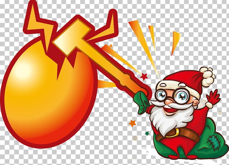 Santa Claus Christmas Drawing Euclidean PNG, Clipart, Animation, Easter Egg, Easter Eggs, Fictional Character, Food Free PNG Download