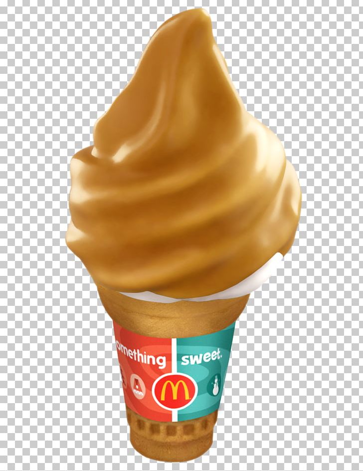Ice Cream Cones Sundae McFlurry Chocolate Brownie PNG, Clipart, Butter, Caramel, Chocolate, Chocolate Brownie, Cream Free PNG Download