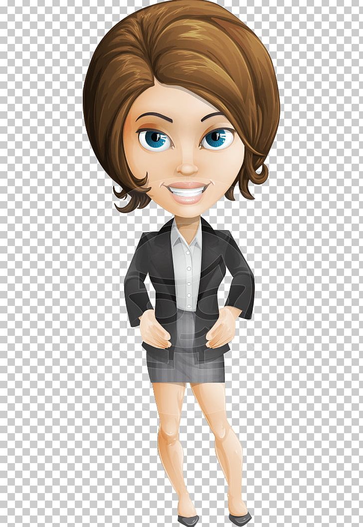 Adobe Character Animator Cartoon Animated Film PNG, Clipart, Adobe Character Animator, Animated Film, Brown Hair, Business, Business Lady Free PNG Download