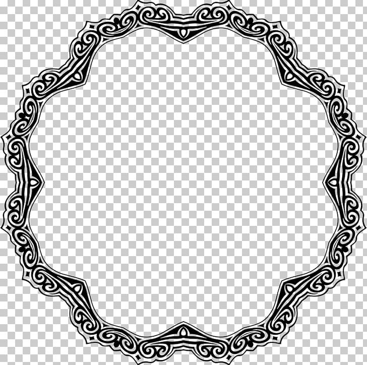 Mirror Ornament Frames PNG, Clipart, Area, Art, Black And White, Border, Circle Free PNG Download