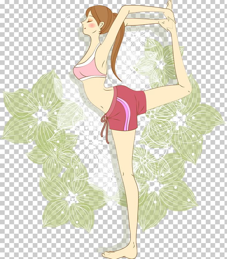 Yoga Physical Exercise Fitness Centre Drawing Cartoon PNG, Clipart, Cartoon, Cartoon Eyes, Encapsulated Postscript, Fashion, Fashion Design Free PNG Download