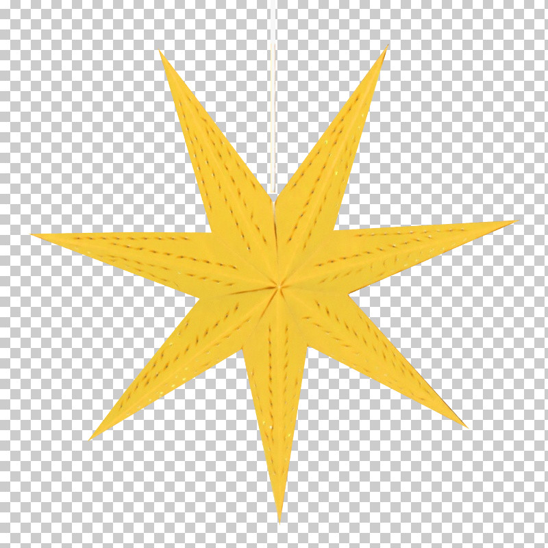 Yellow Star Symmetry PNG, Clipart, Paint, Star, Symmetry, Watercolor, Wet Ink Free PNG Download