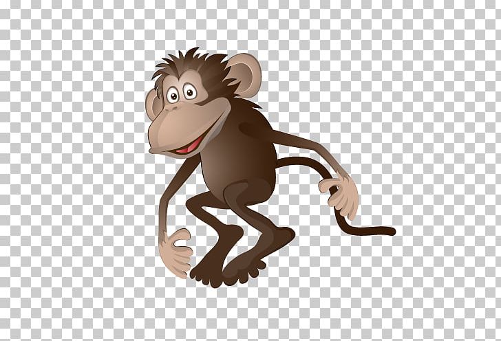 Cartoon Monkey PNG, Clipart, Animal, Animals, Big Cats, Carnivoran, Cartoon Free PNG Download