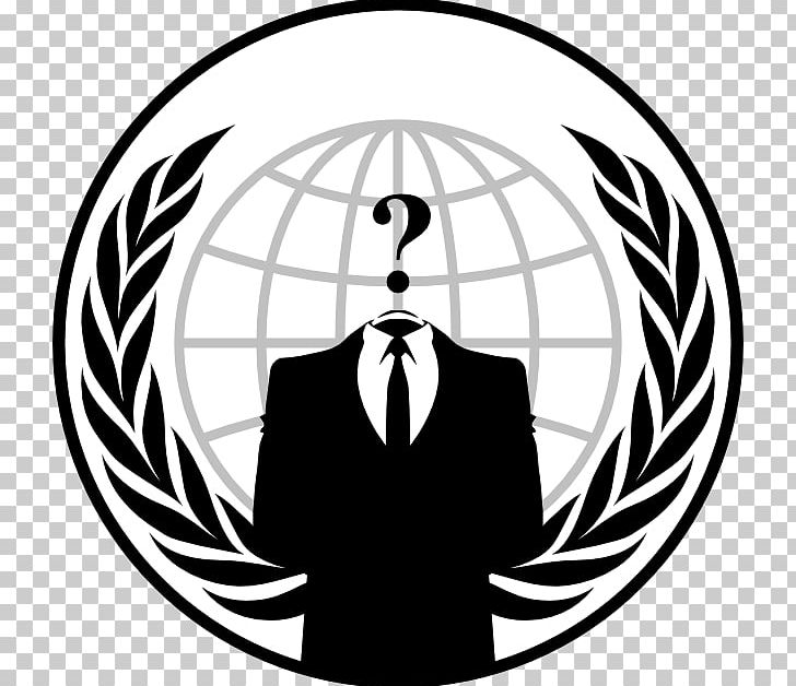 Anonymous Logo Hacktivism Security Hacker PNG, Clipart, Art, Artwork, Black, Black And White, Brand Free PNG Download