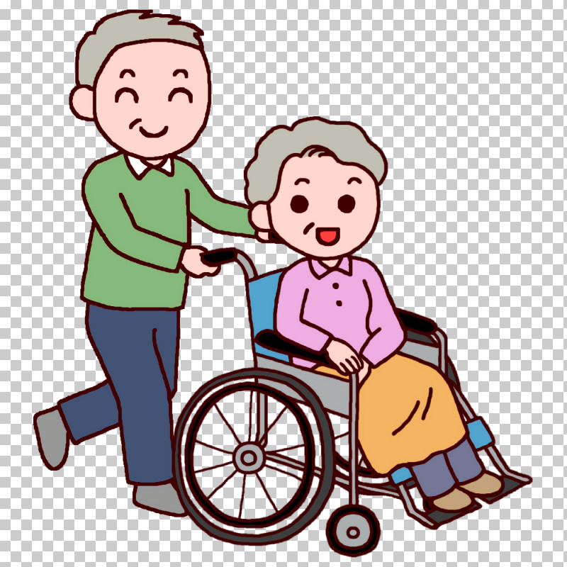 Older Aged Wheelchair PNG, Clipart, Aged, Area, Behavior, Cartoon, Friendship Free PNG Download