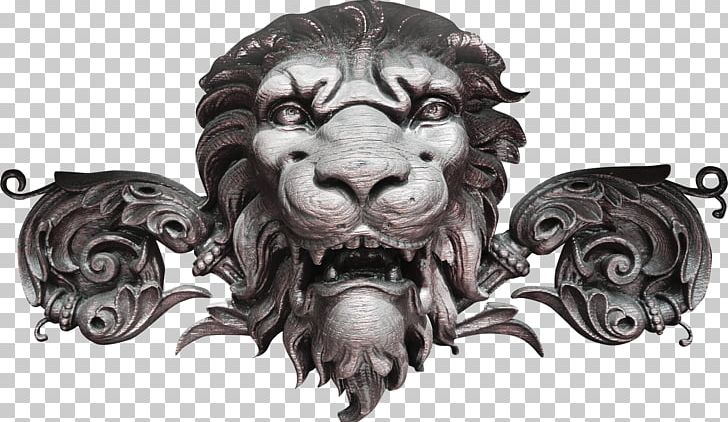 Lion Gratis PNG, Clipart, Adornment, Animal, Animals, Big Cats, Black And White Free PNG Download