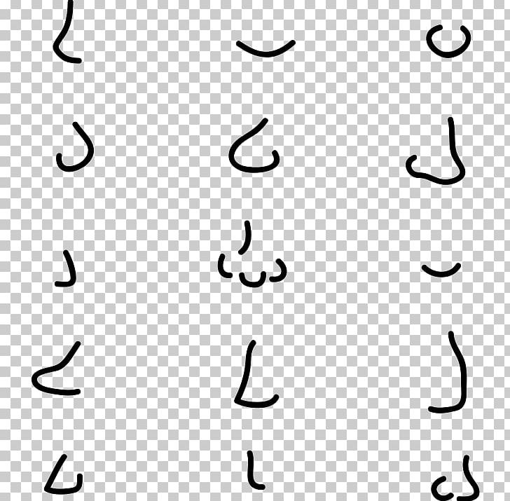 Nose Computer Icons PNG, Clipart, Angle, Art, Black, Black And White, Calligraphy Free PNG Download
