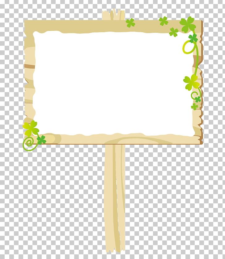 Clover Wooden Frame. PNG, Clipart, Angle, Billboard, Border, Computer Icons, Condominium Free PNG Download