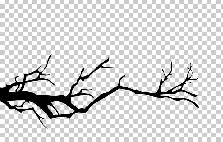 Branch Drawing Silhouette Tree PNG, Clipart, Animals, Antler, Art ...