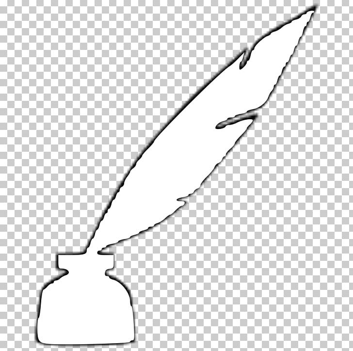 Quill Inkwell Feather PNG, Clipart, Angle, Animals, Area, Ballpoint Pen, Beak Free PNG Download