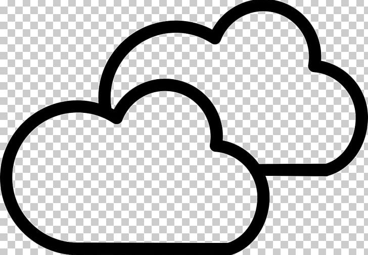 Cloud Overcast Computer Icons Symbol PNG, Clipart, Area, Black And White, Circle, Cloud, Cloudy Free PNG Download