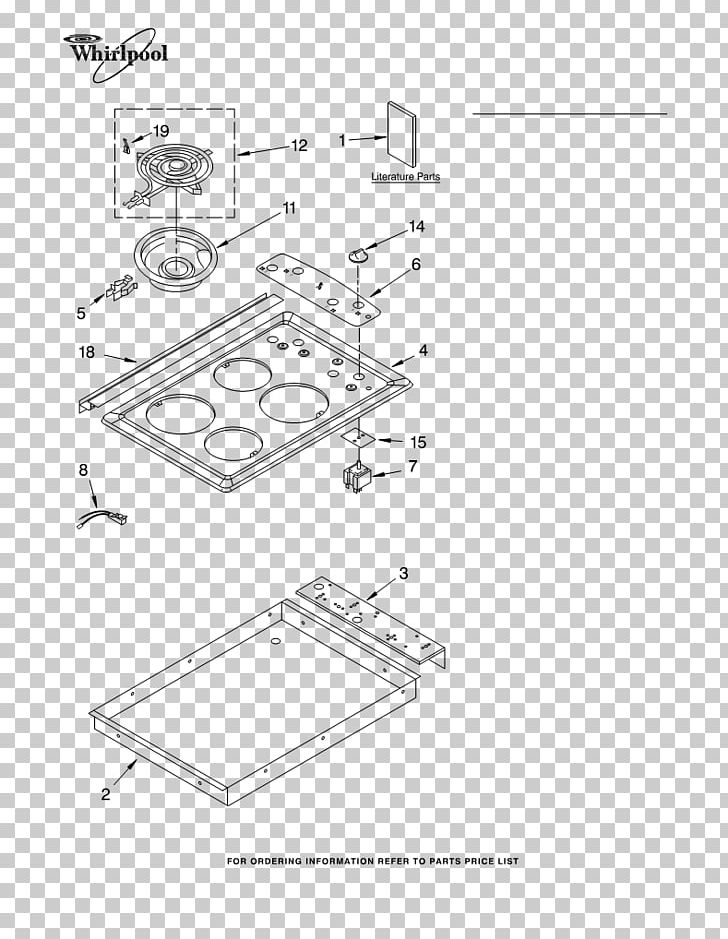 Electric Stove Cooking Ranges Whirlpool Corporation Electricity Timer PNG, Clipart, Angle, Area, Artwork, Auto Part, Black And White Free PNG Download