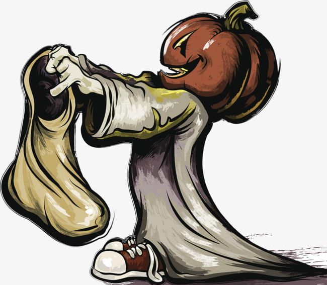 Halloween Cartoon Pumpkin Head PNG, Clipart, Cartoon, Characters, Clown, Dress, Frankenstein Free PNG Download