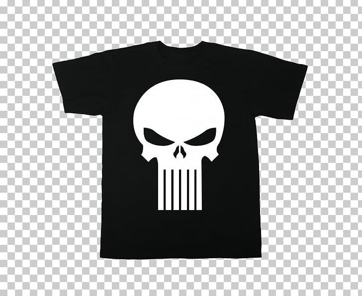 T-shirt Punisher Human Skull Symbolism Marvel Comics PNG, Clipart, Black, Bone, Brand, Clothing, Human Skull Symbolism Free PNG Download