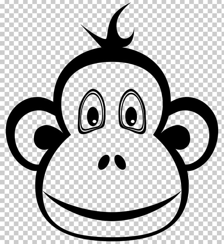 Ape Monkey Chimpanzee PNG, Clipart, Animals, Ape, Artwork, Black And White, Blackandwhite Colobus Free PNG Download