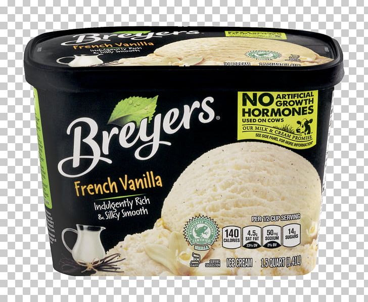 Ice Cream Milk Breyers Dessert PNG, Clipart, Breyer, Breyers, Butter Pecan, Cream, Dairy Product Free PNG Download