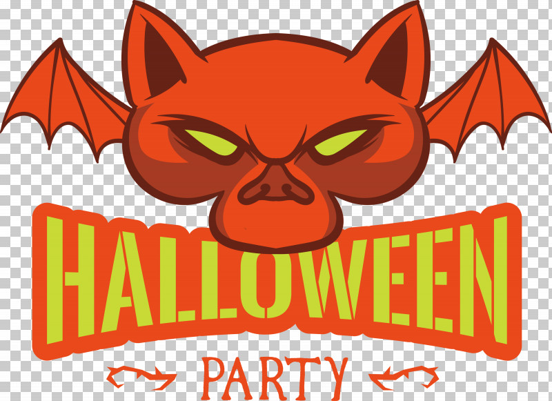 Halloween Party PNG, Clipart, Cartoon, Character, Halloween Party, Logo, Meter Free PNG Download