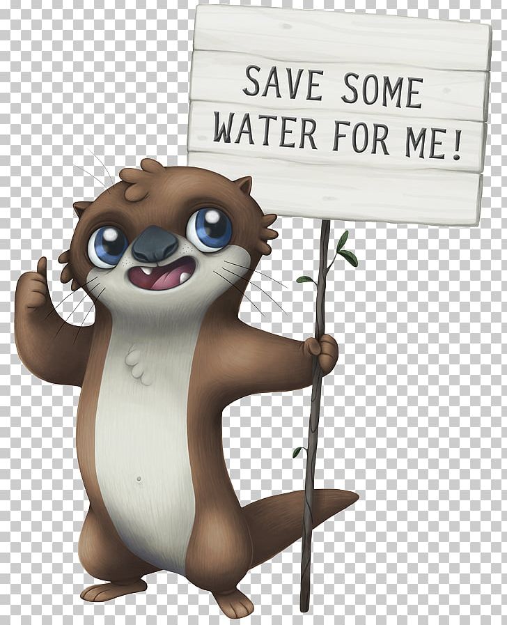 Water4Otter Water Efficiency Water Conservation PNG, Clipart, Animal, Animated Film, Beaver, Carnivora, Carnivoran Free PNG Download