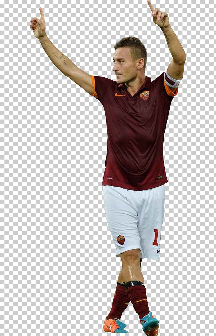 Francesco Totti A.S. Roma Jersey Portable Network Graphics PNG, Clipart, Arm, As Roma, Clothing, Facebook, Football Free PNG Download