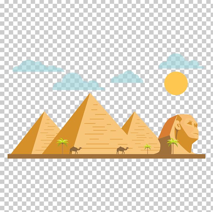 Great Sphinx Of Giza Egyptian Pyramids Great Pyramid Of Giza Ancient Egypt PNG, Clipart, Angle, Area, Egypt, Flat, Flat Design Free PNG Download