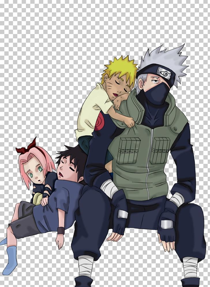 Drawing Kakashi, Naruto, Sasuke and Sakura [NARUTO] 