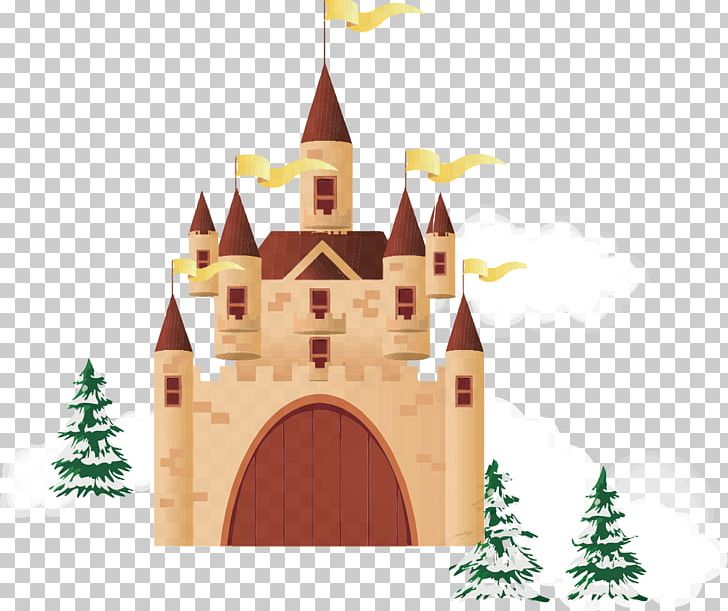 Castle Cartoon PNG, Clipart, Arch, Building, Cartoon, Castle, Christmas Snow Free PNG Download