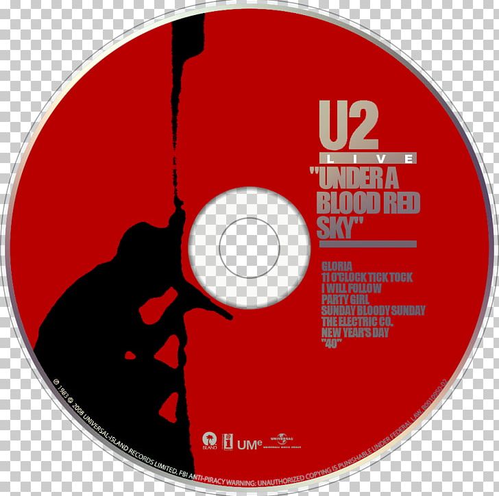 Compact Disc Under A Blood Red Sky U2 Live Album A Celebration PNG, Clipart,  Free PNG Download