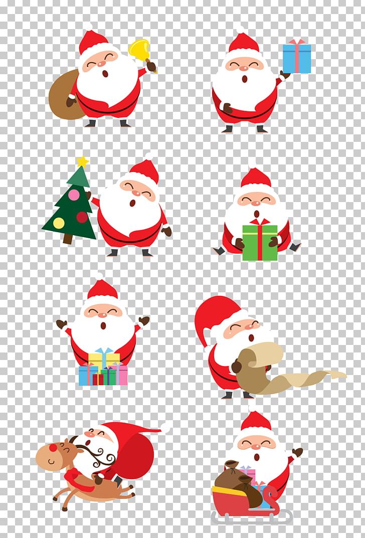 Santa Claus Christmas Ornament Christmas Tree Illustration PNG, Clipart, Area, Atmosphere, Cartoon, Cartoon Character, Cartoon Eyes Free PNG Download