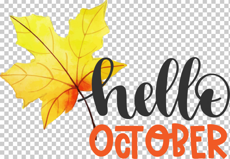 Hello October Autumn PNG, Clipart, Autumn, Flower, Geometry, Hello October, Leaf Free PNG Download