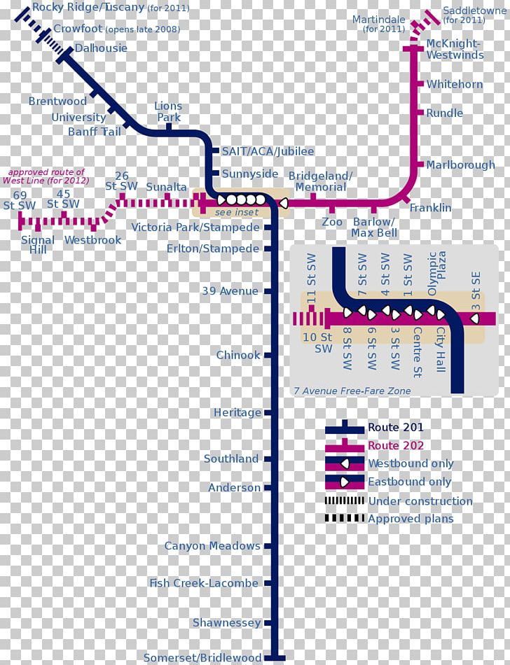 CTrain Rail Transport Rapid Transit Map PNG, Clipart, Area, Calgary, Calgary Transit, Ctrain, Diagram Free PNG Download