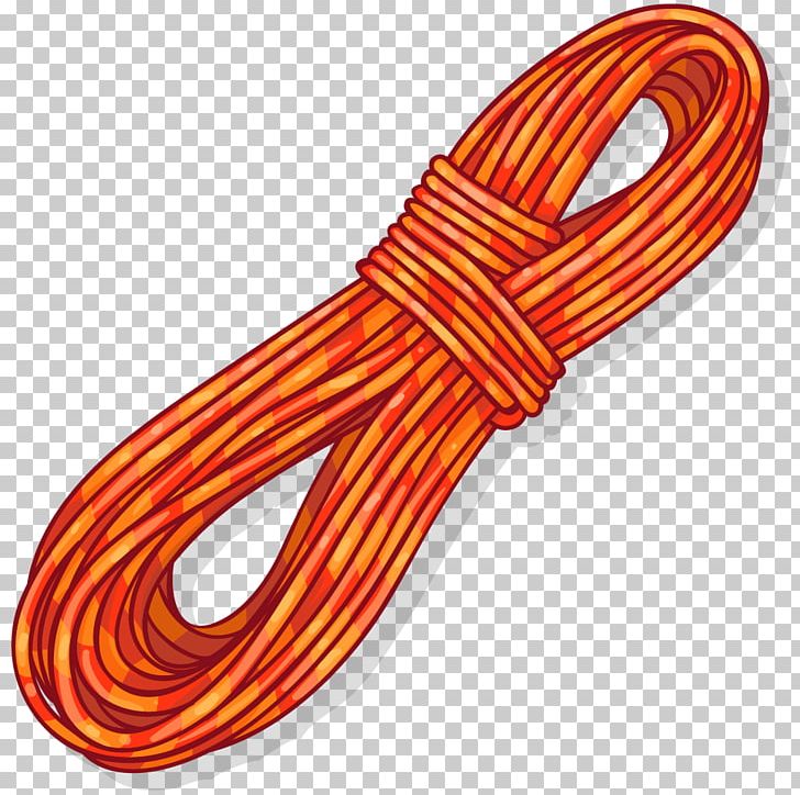 Rope Line PNG, Clipart, Hardware Accessory, Line, Orange, Rope, Technic Free PNG Download
