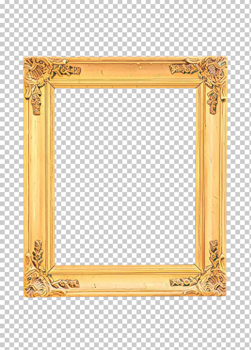 Picture Frame PNG, Clipart, Brass, Interior Design, Picture Frame, Rectangle, Yellow Free PNG Download