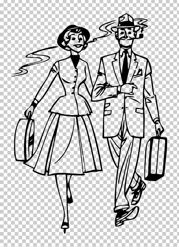 Drawing Couple PNG, Clipart, Angle, Arm, Black, Cartoon, Couple Free PNG Download